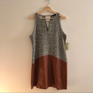 NWT THML Sleeveless Colorblock Shift Dress